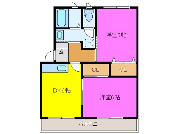 浜松駅 バス17分  小沢渡鉄工団地下車：停歩3分 3階の物件間取画像